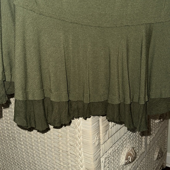 Free people tunic top, Olive green, M, NWOT - Picture 4 of 5